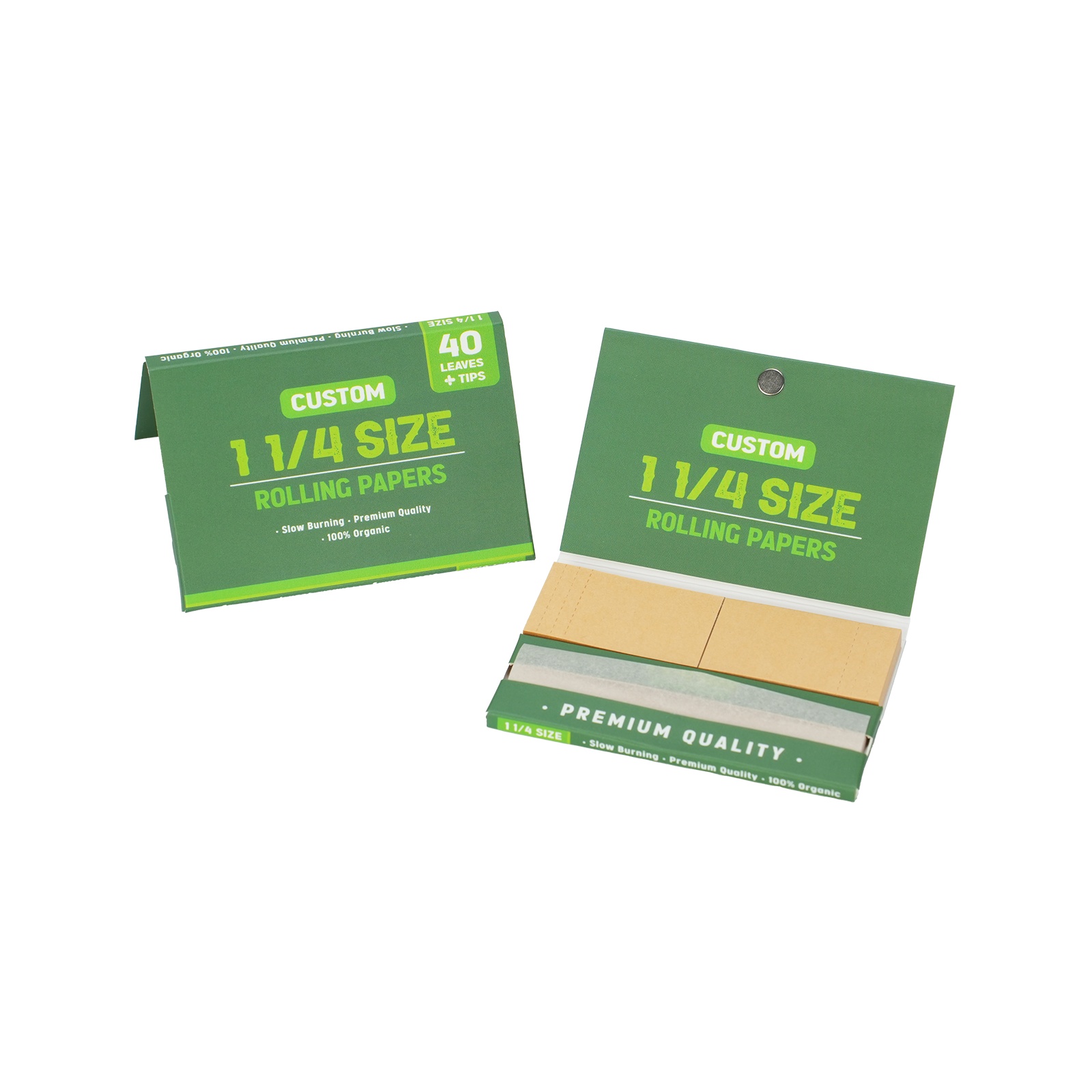 1 & 1/4 Size Booklets with Filter Tips Stock Sample Pack