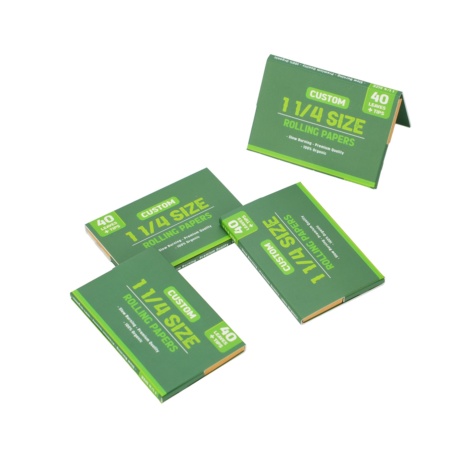 1 & 1/4 Size Booklets with Filter Tips Stock Sample Pack
