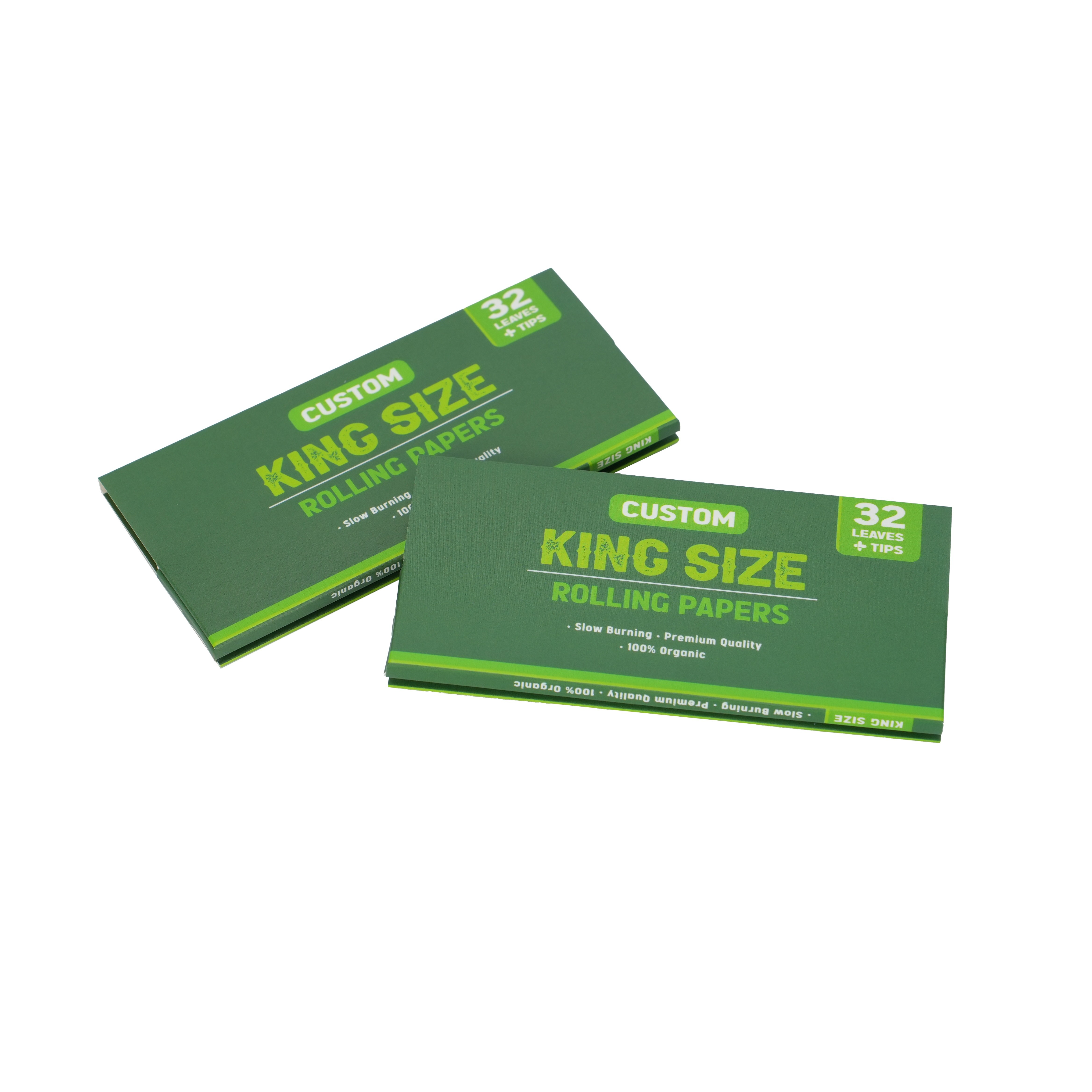 King Slim Size Booklets with Filter Tips in magnet packing Stock Sample Pack
