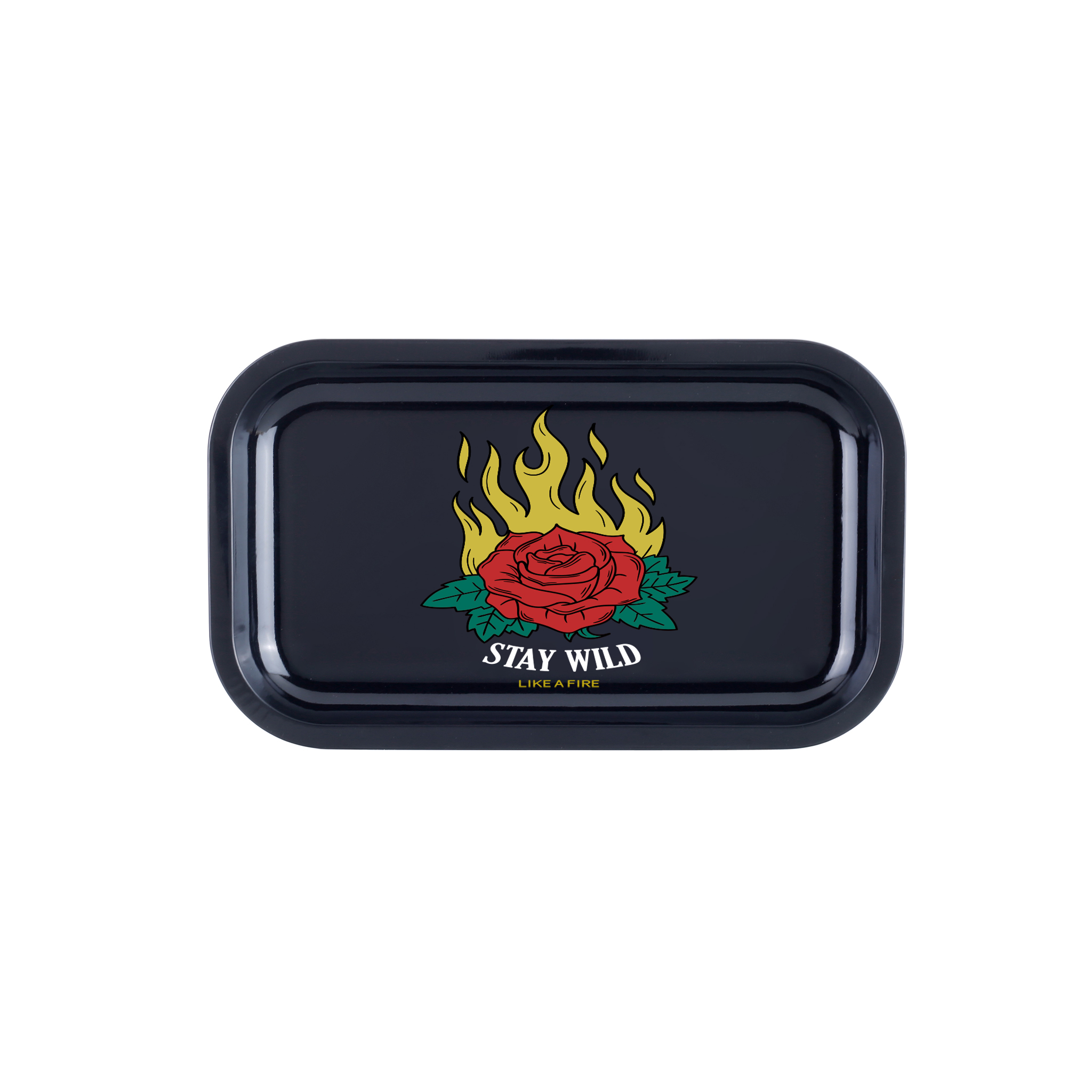 Custom Medium Size Rolling Tin Tray With Free Shipping