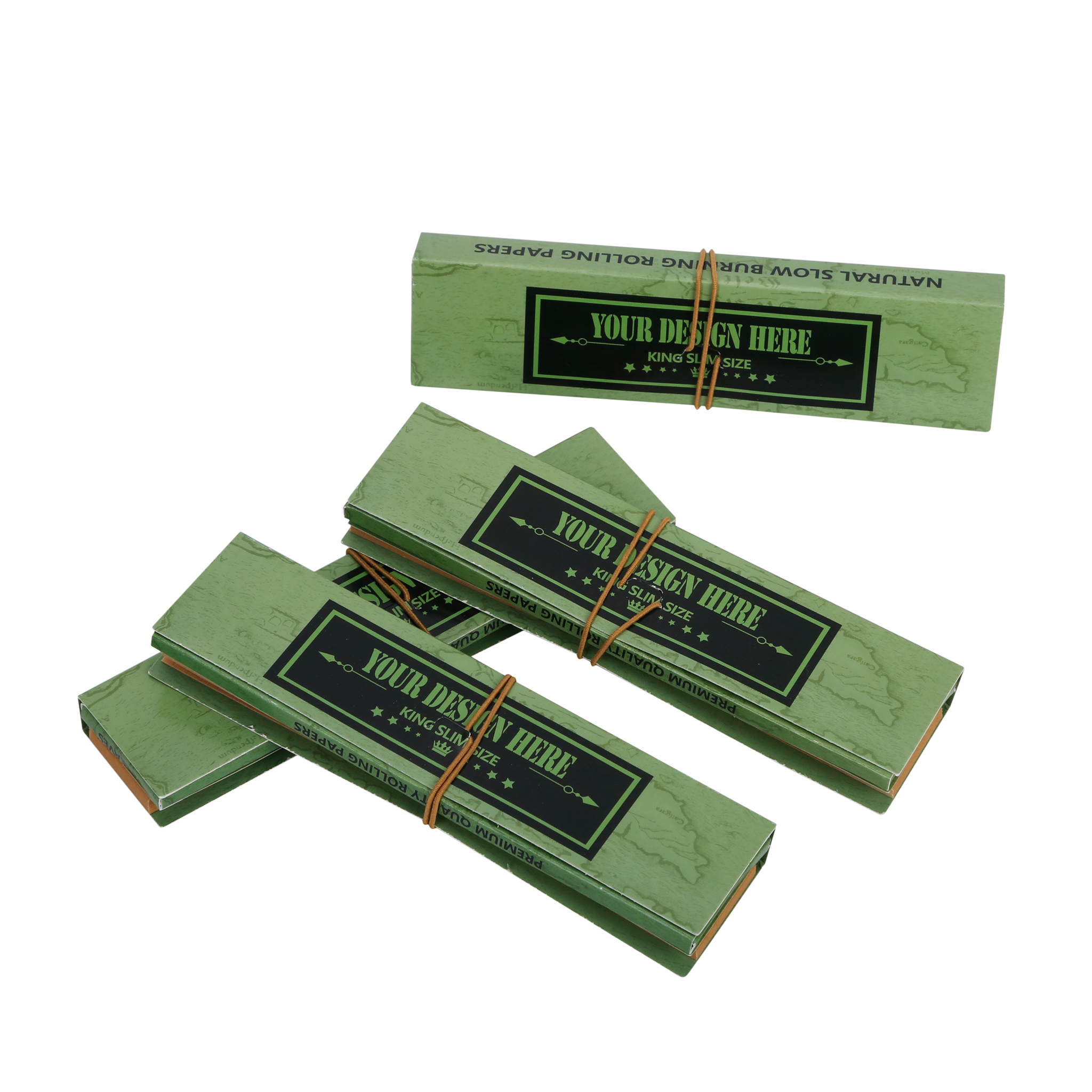 Custom Printed Booklets with Tips in Elastic band Enclosure