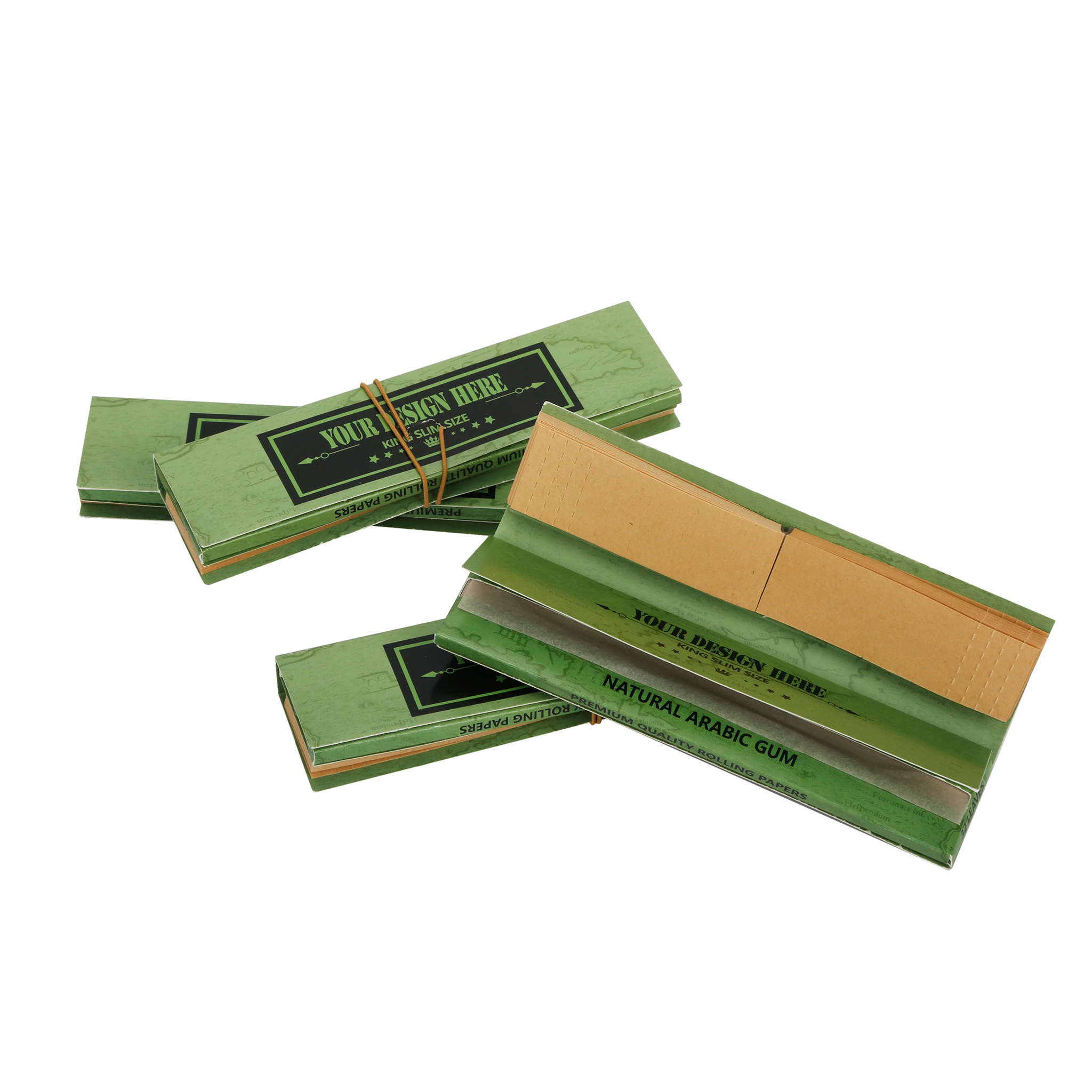 Custom Printed Booklets with Tips in Elastic band Enclosure