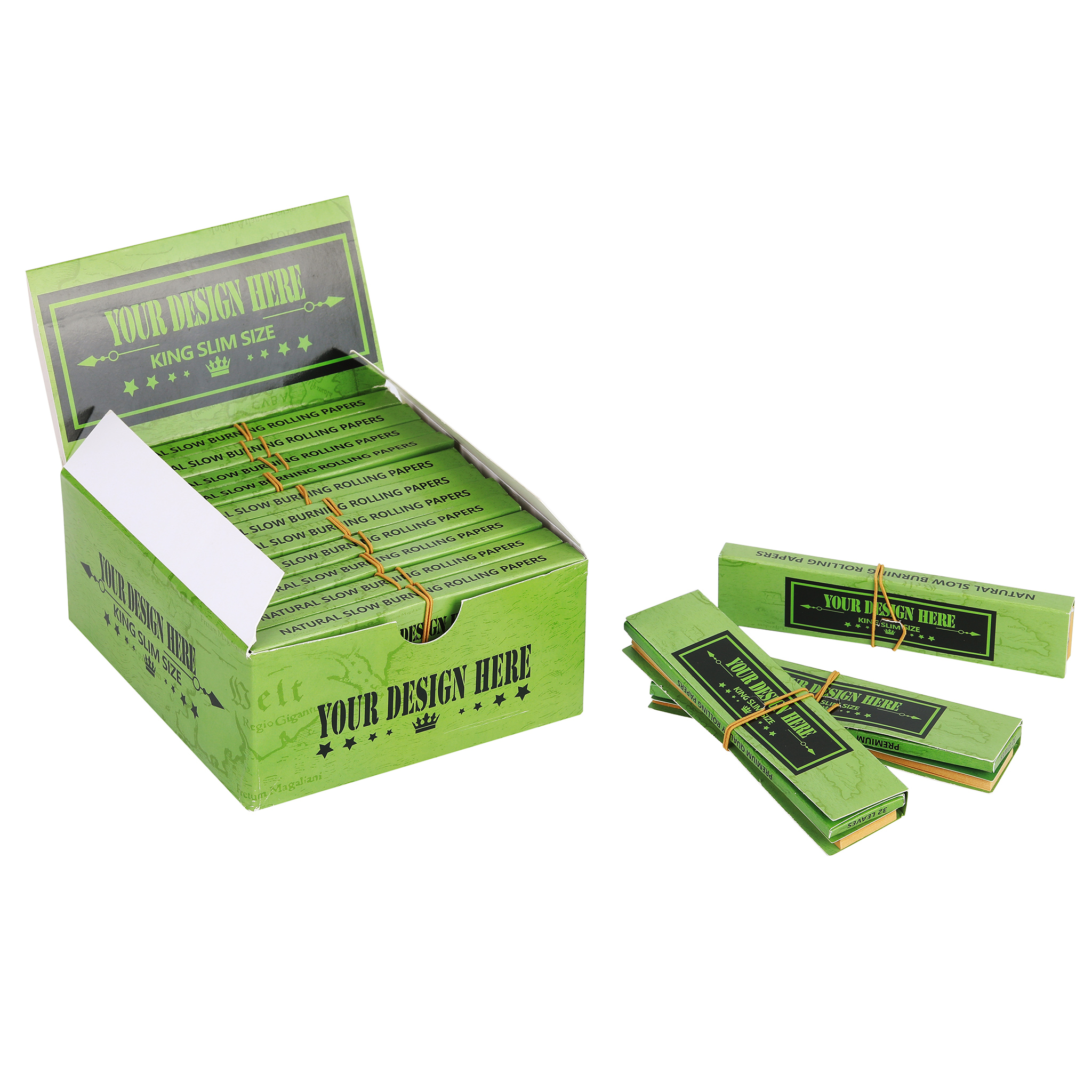 Custom Printed Booklets with Tips in Elastic band Enclosure