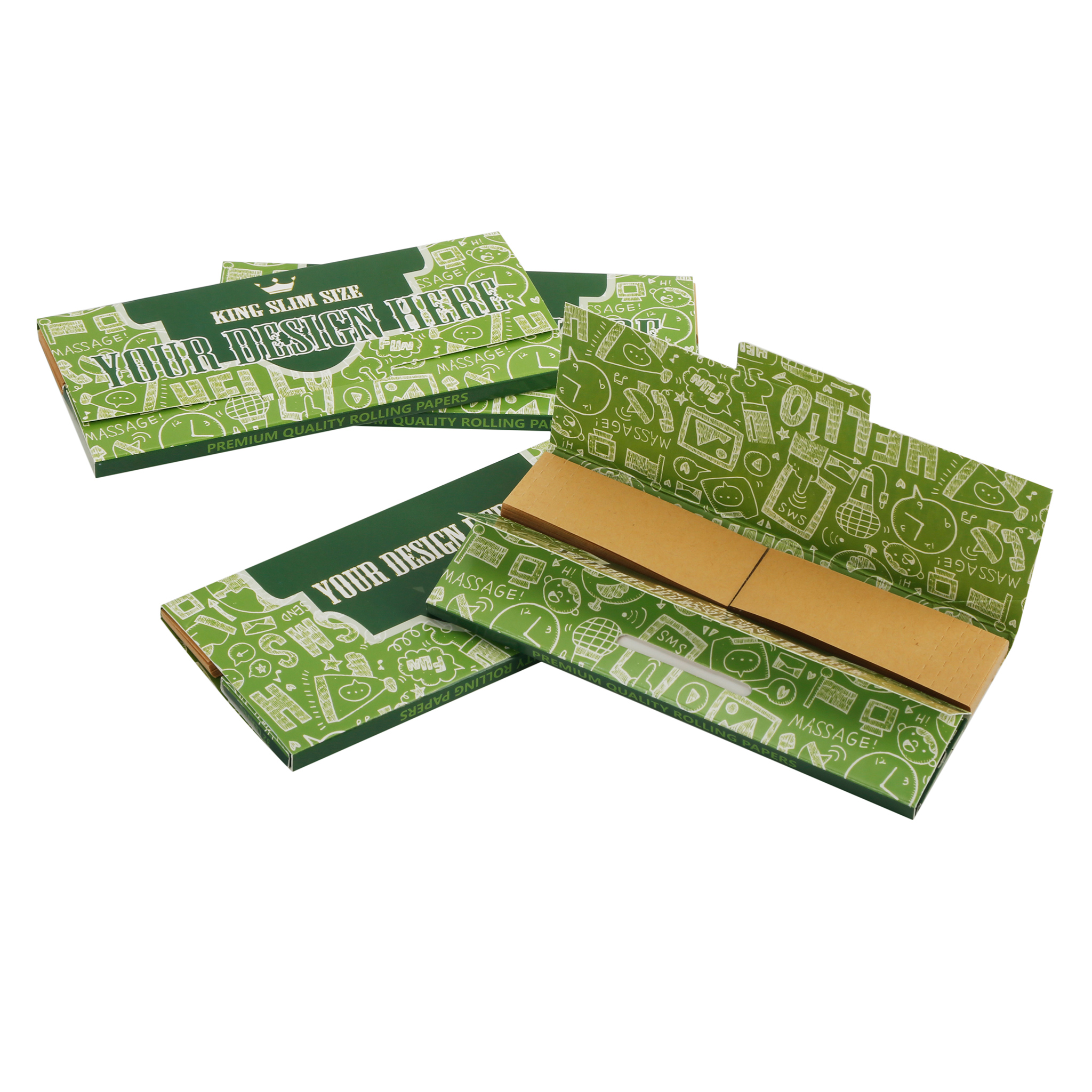 Custom Printed Booklets with Tips in Reversible Tray Enclosure