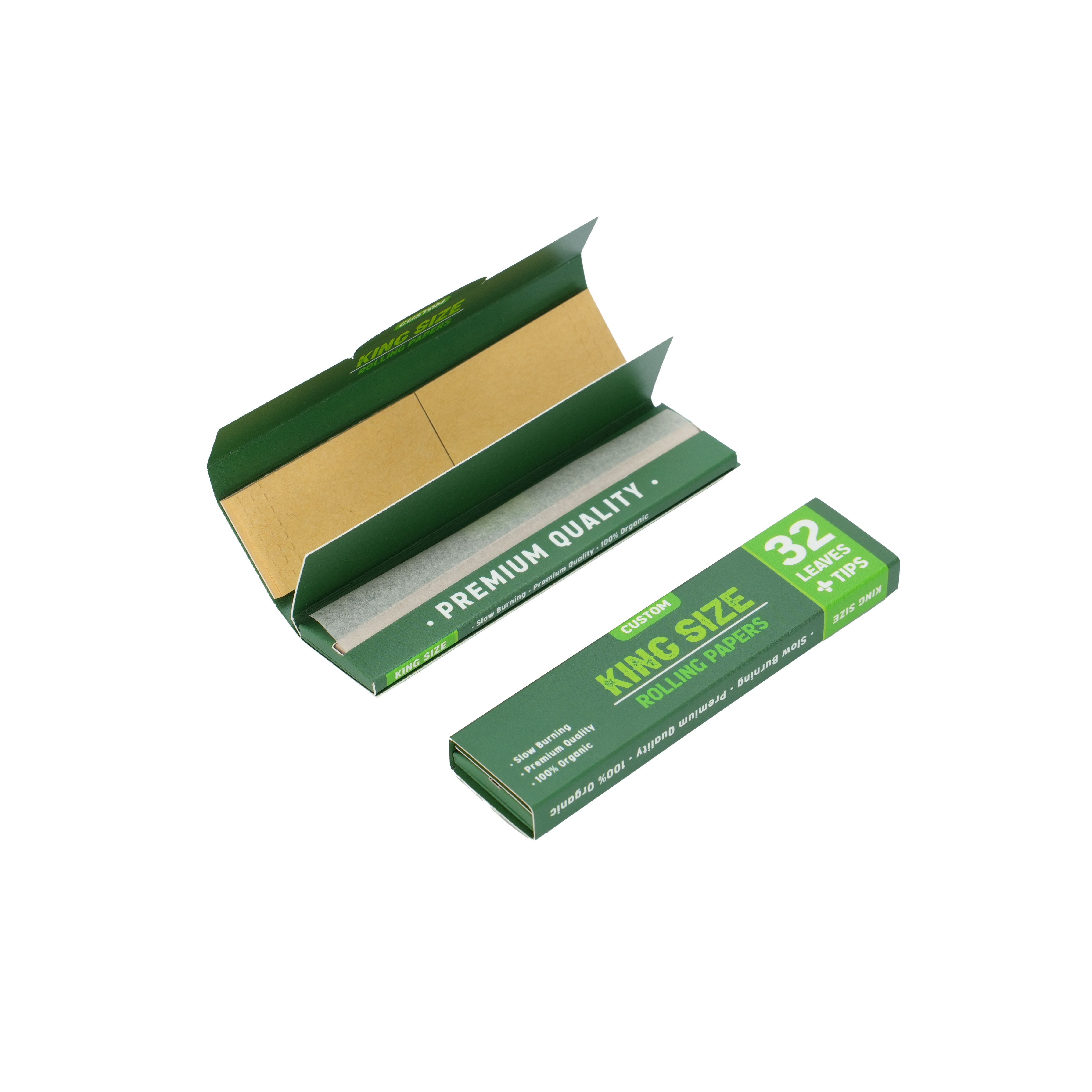 King Slim Size Booklets with Filter Tips Stock Sample Pack