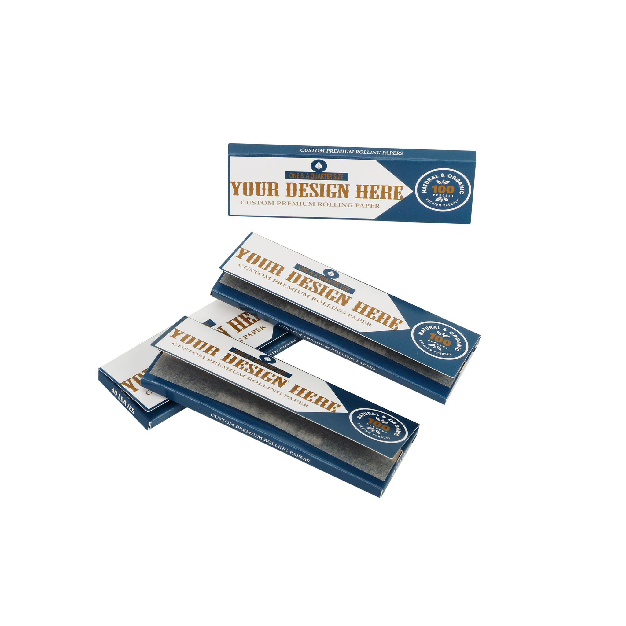 Personalized Rolling Papers With Your Own Design For Promotion Sales