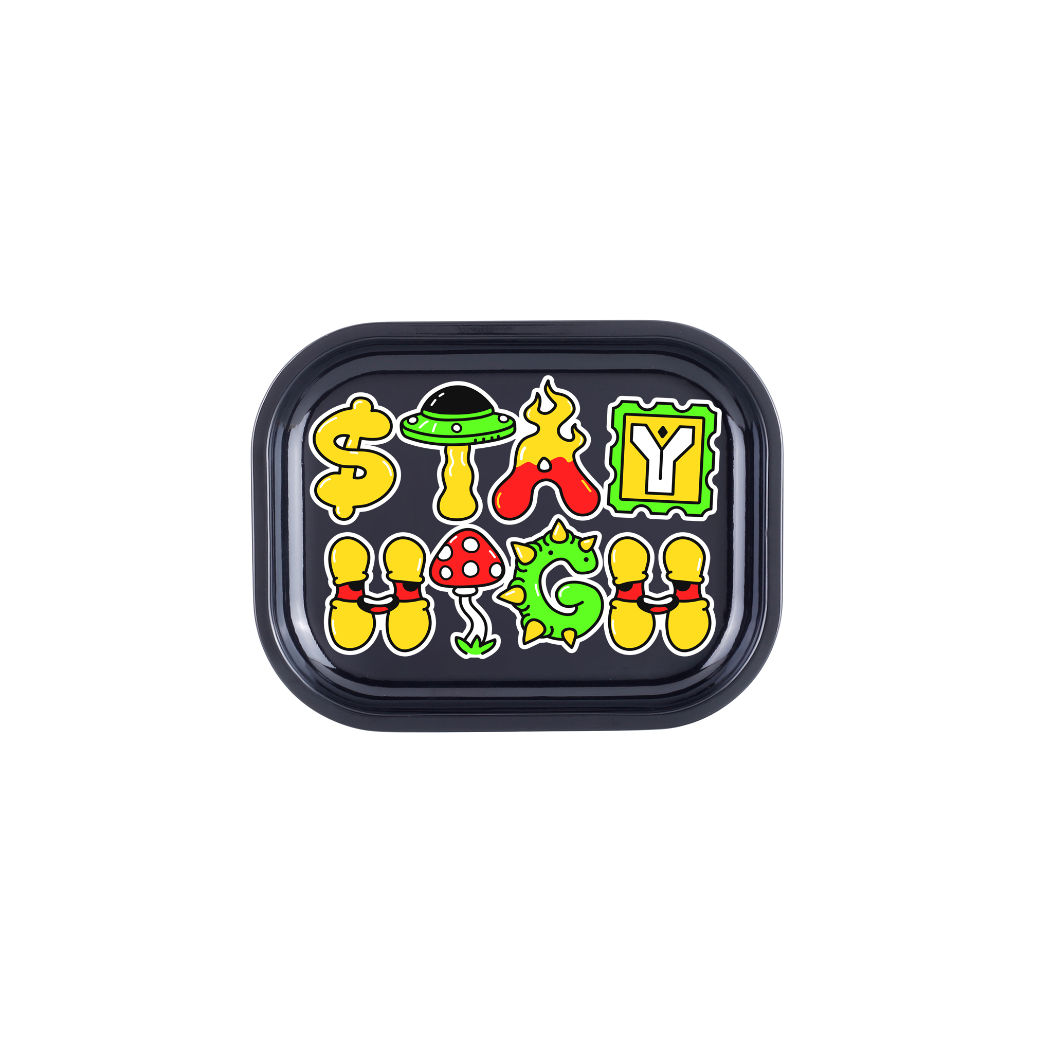 Custom Small Size Rolling Tin Tray With Free Shipping